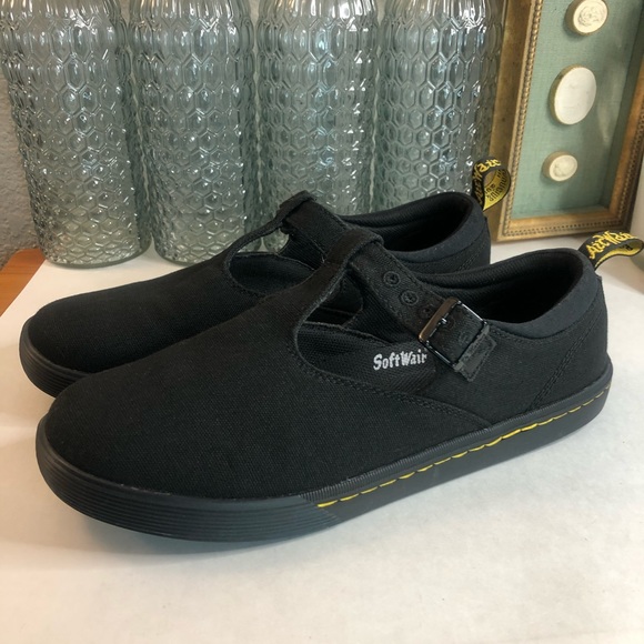 Dr. Martens Shoes - Dr. Martens Winona canvas Black MaryJanes  sz 10